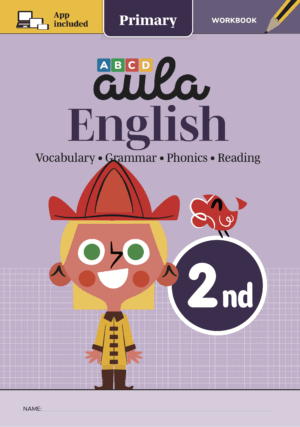 Cuaderno Aula English 2º de Primaria + App
