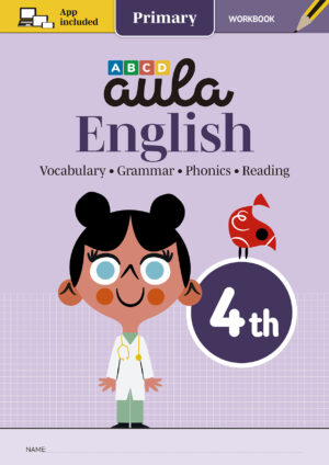 Cuaderno Aula English 4º de Primaria + App
